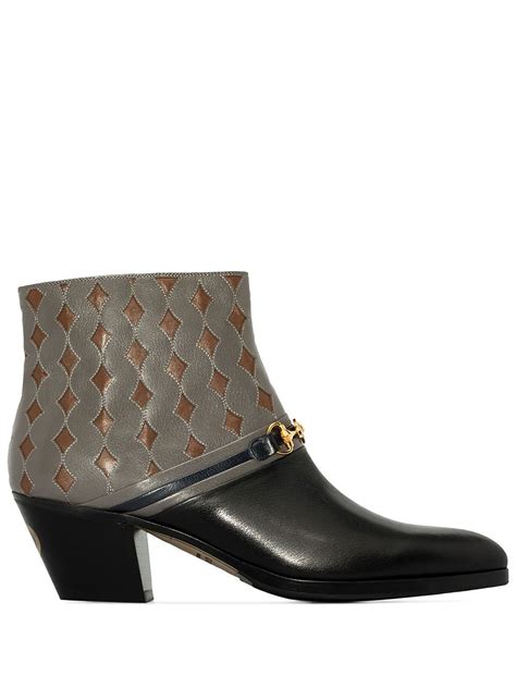 gucci zahara boots|Gucci designer ankle boots.